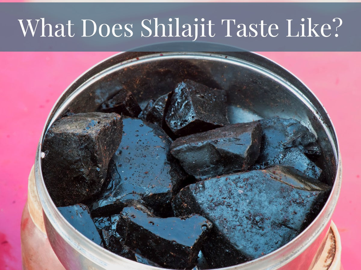 What Does Shilajit Taste Like?